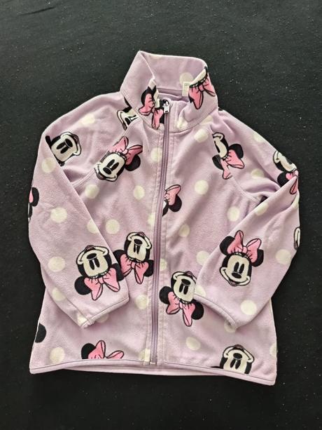 Flísová mikina minnie disney h&m, h&m,110