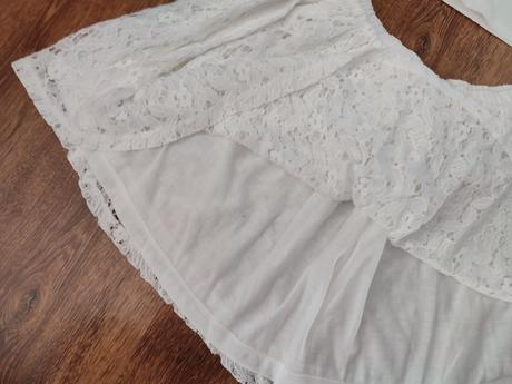 Tričko s o sukňou 128/140, h&m,128