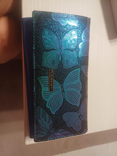 Dámska kožená peňaženka, 