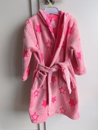 Dievčenský ružový župan, f&f,104