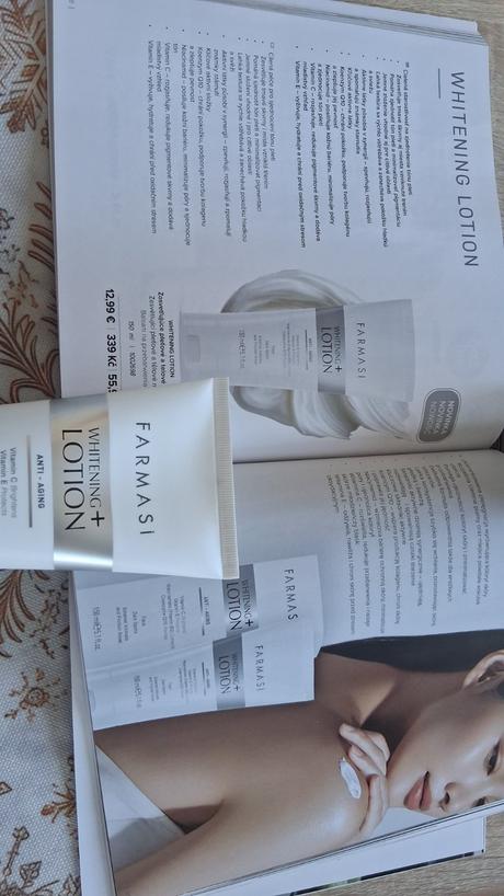 Zosvetlujuce telové mlieko, 