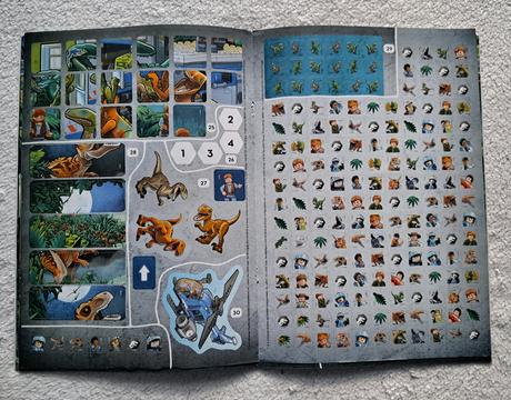 Lego kniha aktivít "dinosaury", 