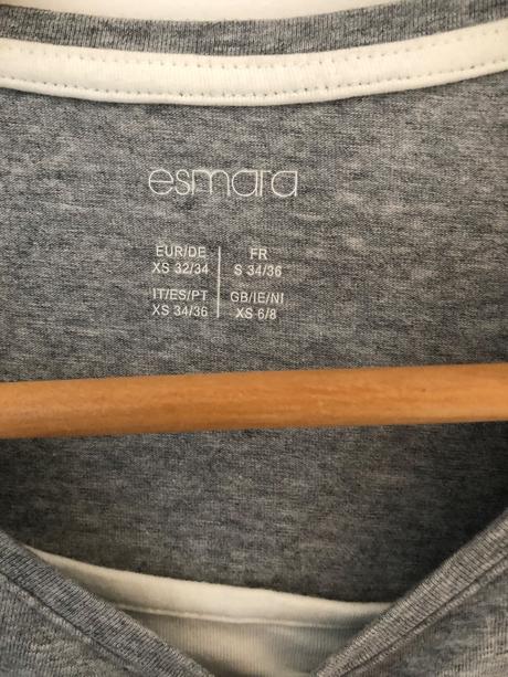 Tehotenské/dojčiace tričko, veľ. s, esmara,s