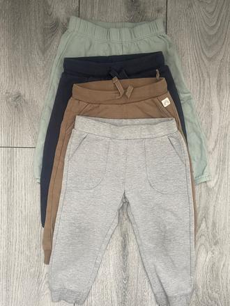 Tepláky 4 ks, lindex,80