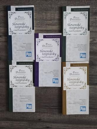 Pavol dobšinský - rozprávky s maľovankami,