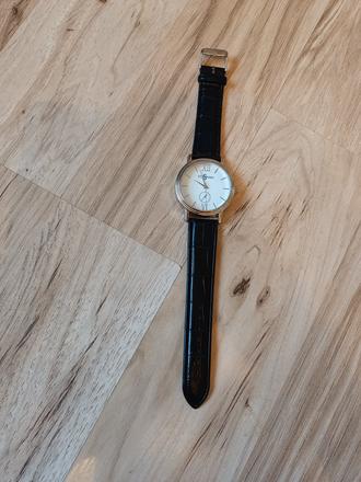 Dámske elegantné hodinky stenson čierny remienok,