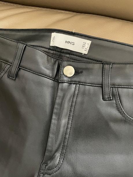 Kozene nohavice mango, mango,32