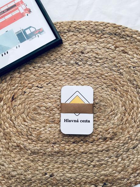 Dopravné značky - kartičky pre malých motoristov, 