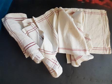 Tkané ľanové plátno 3 baly,
