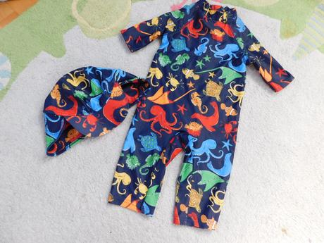 Plavkový overal a legionárka f&f uv 50+, f&f,98