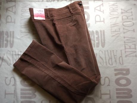 Nové kordové nohavice č.38, 38