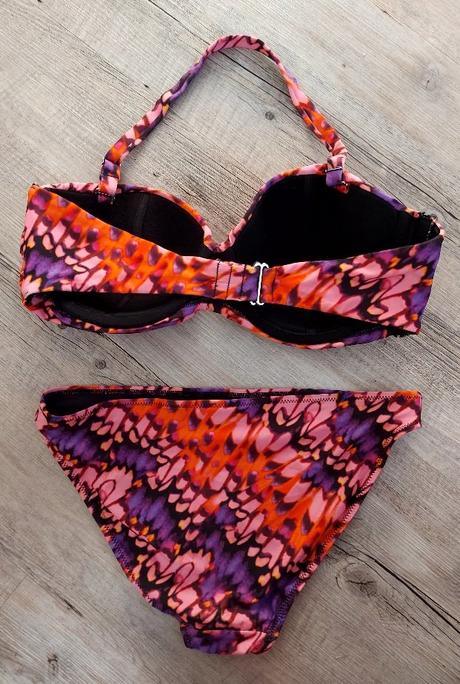 Vzorované bikiny 38 / 80d, h&m,38