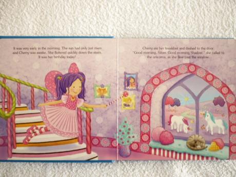 Anglická kniha fairy cherrys adventure,