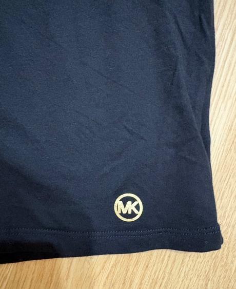 Michael kors tričko so zlatým logom mk, michael kors,l