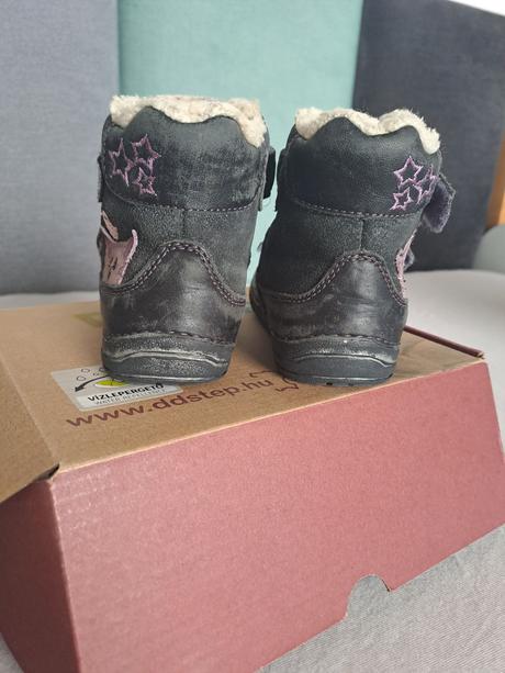 Dievčenské zimné topánky, d.d.step,21