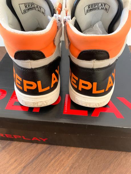 Vysoké tenisky replay v super stave, replay,39