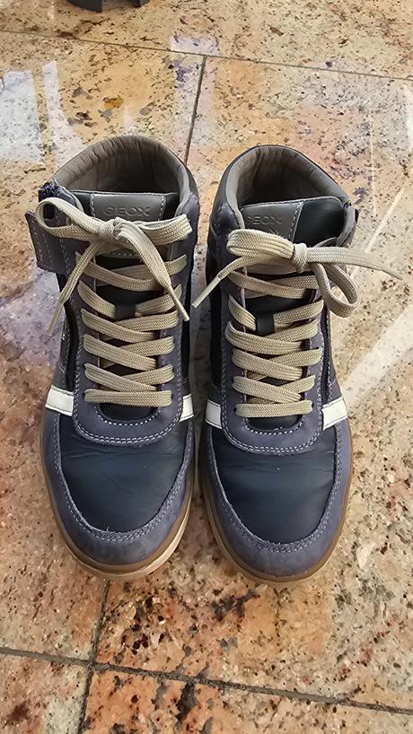 Geox kožené priedušné tenisky, geox,38