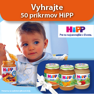 Kdo vyhrál dobrůtky a kosmetiku HiPP?