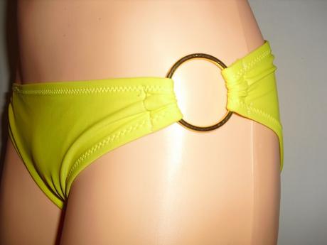 Zlte bikiny s obrucami, m