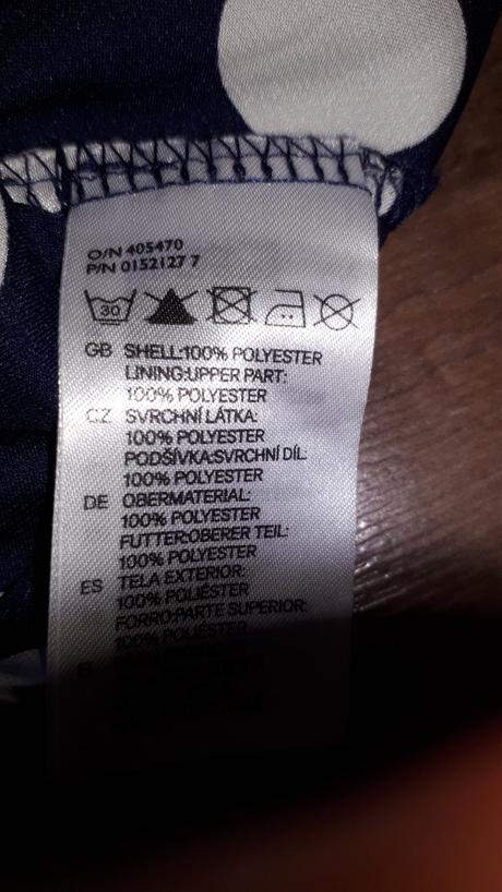 Bodkovaná blúzočka zn. h&m, h&m,98