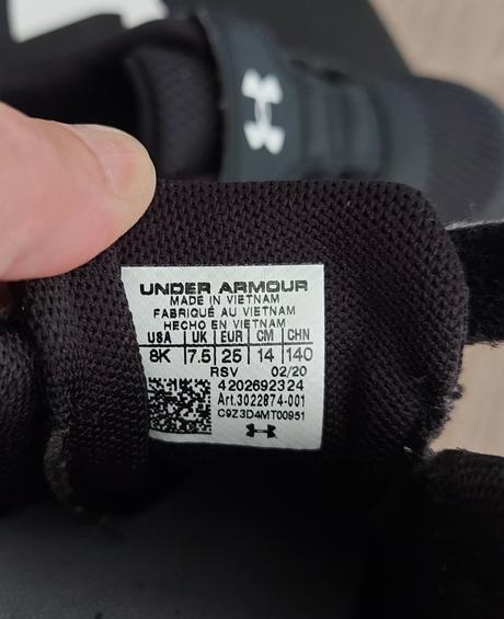 Tenisky under armour, under armour,25
