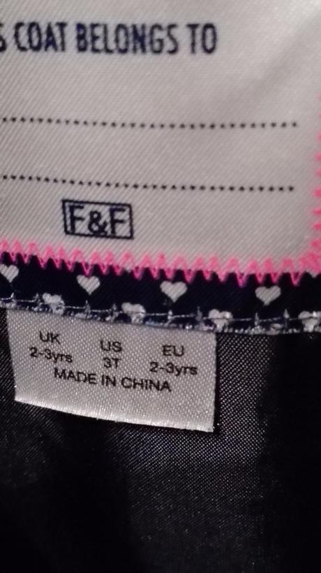 Dievčenská  vetrovka, f&f,98