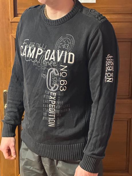 Pánsky sveter camp david, l