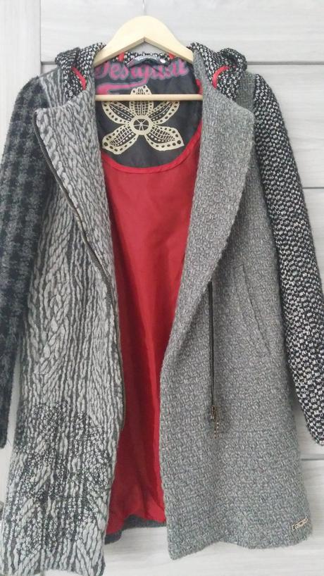 Kabát desigual, desigual,36