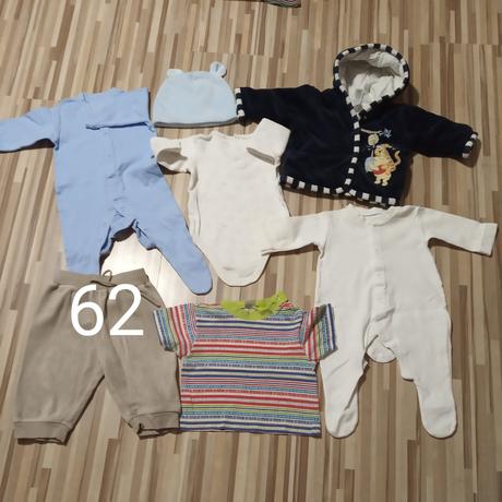 Balíček 7ks  oblečenia 62, 50–62