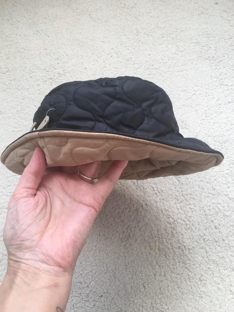 Klobúk obojstranný hneda/čierna jar/jesen, 50 / 128