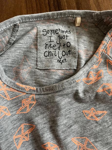 Dievcenske tricko dlhy rukav, next,110