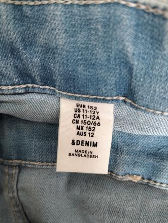 Rifle na traky, denim,152