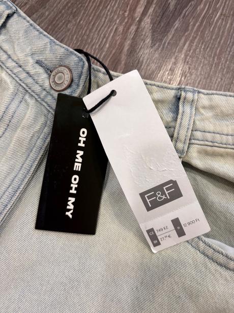 F&f nove dievčenske  kapsacove široke rifle s, f&f,s