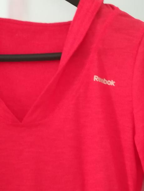 Tenká mikina s kapucňou, reebok,s