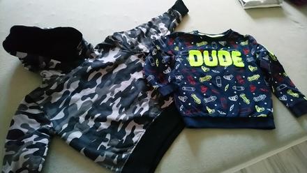 Moderná mikina dude, 116