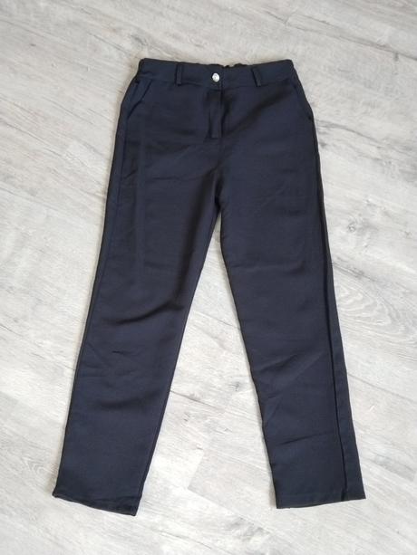 Čierne elegantné nohavice 2, l