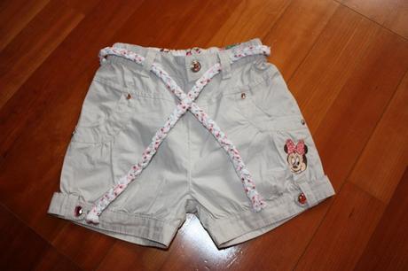 Kraťasky minnie nenosené, disney,98