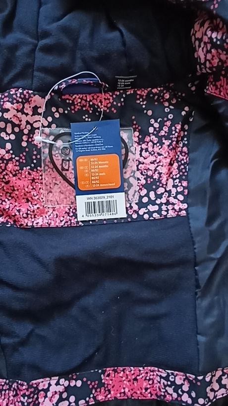 Zimná lyžiarska bunda lupilu lidl, lupilu,86 / 92
