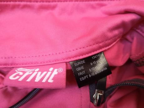 Športová mikina tričko, crivit,140