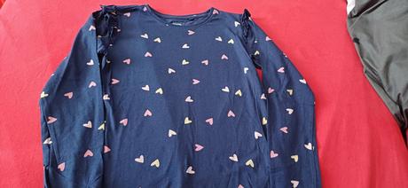 Tricka dlhy rukav 134/140-9kusov, sinsay,134