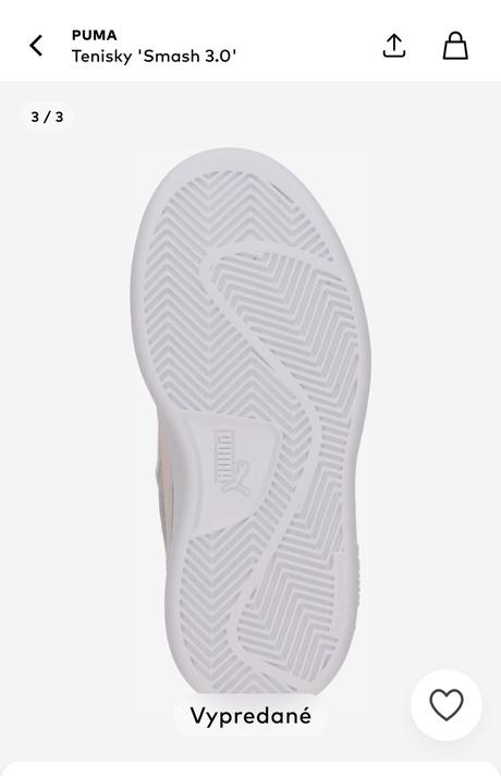 Tenisky puma v.33 nové nenosené, puma,33