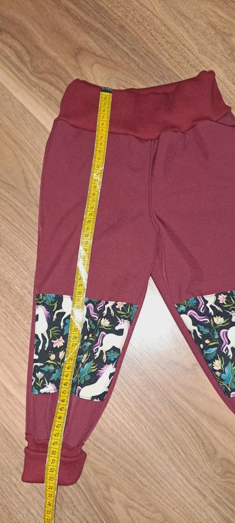 Softshellova súprava jednorožec, 92 / 98 / 104