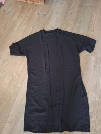 Cierny prehoz/cardigan, 