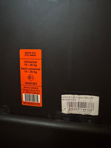 Römer autosedačka kidfix iii s, britax