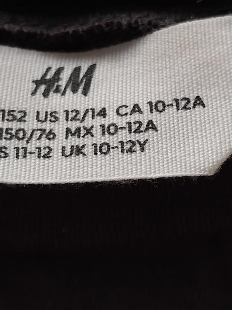 Tričko motyliky, h&m,146