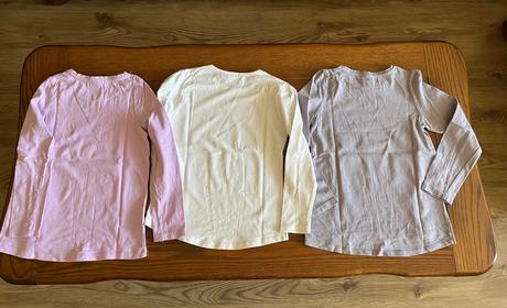 Tričká s mačičkami - trojset, kids,128