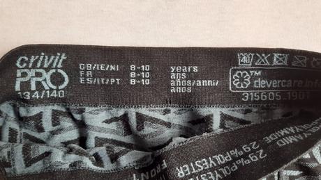 Lyžiarska spodná bielizeň, 134