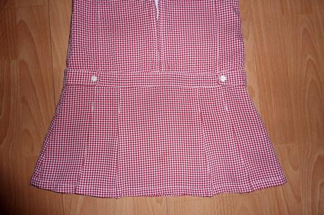 Marks&spencer kockované šaty, v. 7rokov/122, marks & spencer,122