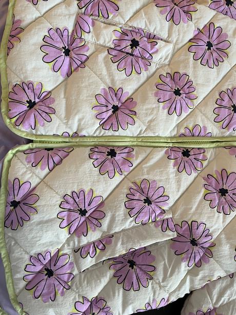 Ľahká prešívaná bundicka, zara,140