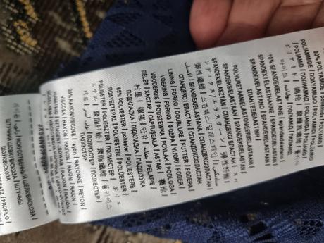 Tmavomodré elastické šaty guess veľ. 38, guess,38